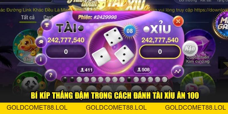 Bật Mí Cho Newbie Cách Đánh Tài Xỉu Ăn 100 Tiền Nhà Cái